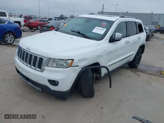 2013 Jeep Grand Cherokee Limited with VIN 1C4RJFBT3DC545662, listed as a IAAI auction lot 41576431 with 153,142 mi miles. Bid and sale history available at carsss.com. Image 22.