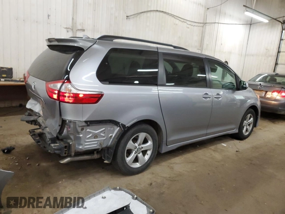 2018 Toyota Sienna LE Auto Access Seat with VIN 5TDKZ3DCXJS955049, listed as a Copart auction lot 56515175 with 75,293 mi miles and Salvage title. Bid and sale history available at DreamBid. Image 3.