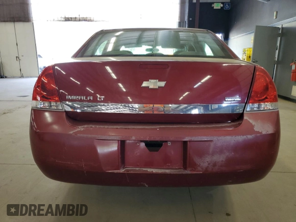 2009 Chevrolet Impala LT with VIN 2G1WT57K491112915, listed as a Copart auction lot 54559825 with 87,602 mi miles and Salvage Title. Bid and sale history available at DreamBid. Image 6.