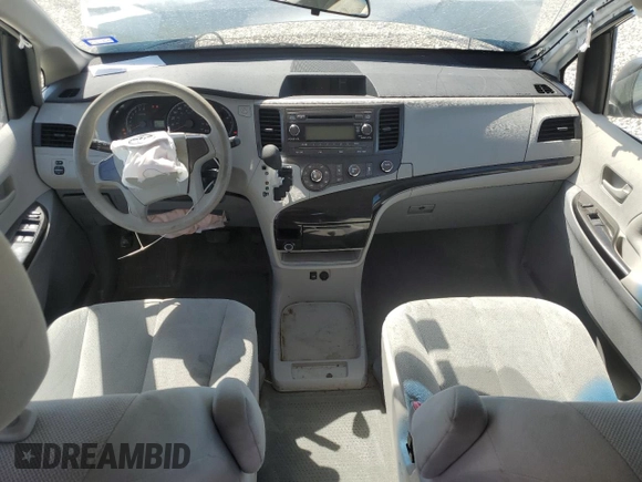2014 Toyota Sienna L with VIN 5TDZK3DC9ES468417, listed as a Copart auction lot 49970045 with 168,176 mi miles and Salvage Title. Bid and sale history available at carsss.com. Image 8.