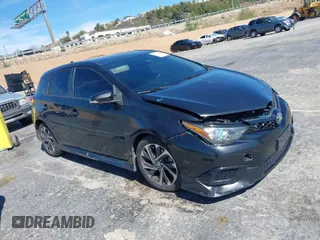 2018 Toyota Corolla iM with VIN JTNKARJE2JJ563126, listed as a IAAI auction lot 41717970 with 89,956 mi miles. Bid and sale history available at carsss.com. Image 1.