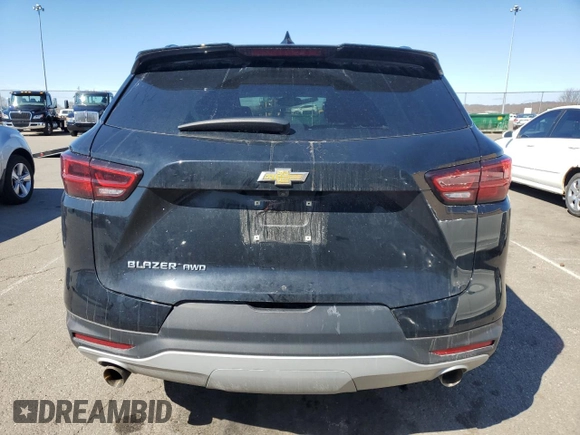 2023 Chevrolet Blazer LT z VIN 3GNKBHR45PS186815, wystawiony jako Copart lot #49468445 z przebiegiem 34 978 mil mil oraz Szkoda całkowita • Salvage title. Historia ofert i sprzedaży dostępna na DreamBid. Obrazek 6.