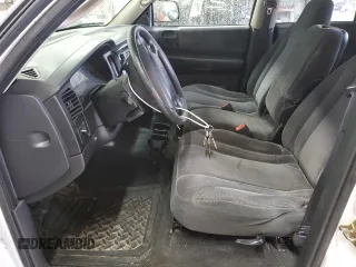 2002 Dodge Dakota SLT with VIN 1B7HG48N32S502224, listed as a Copart auction lot 44033265 with 261,381 mi miles and Salvage Title. Bid and sale history available at carsss.com. Image 7.