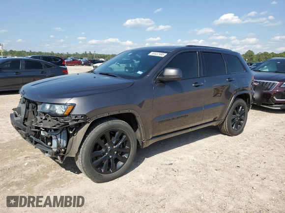 2017 Jeep Grand Cherokee Laredo with VIN 1C4RJEAG1HC854339, listed as a Copart auction lot 50432985 with 113,079 mi miles and Salvage Title. Bid and sale history available at carsss.com. Image 1.
