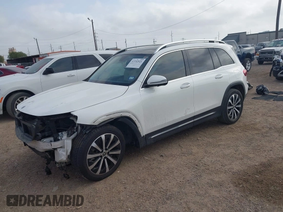 2020 Mercedes-Benz GLB 250 z VIN W1N4M4GB5LW030089, wystawiony jako IAAI lot #41952521 z przebiegiem 35 817 mil mil oraz . Historia ofert i sprzedaży dostępna na DreamBid. Obrazek 2.