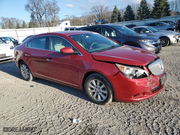 2012 Buick LaCrosse Convenience with VIN 1G4GB5E33CF226846, listed as a Copart auction lot 84783604 with 166,622 mi miles and Salvage Title. Bid and sale history available at carsss.com. Image 4.