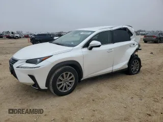2020 Lexus NX with VIN JTJAARBZ1L2176885, listed as a Copart auction lot 43062925 with 81,627 mi miles and Salvage Title. Bid and sale history available at carsss.com. Image 1.