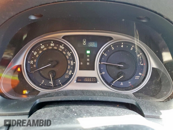 2007 Lexus IS 350 with VIN JTHBE262972009629, listed as a Copart auction lot 57758295 with 155,577 mi miles and Clean title. Bid and sale history available at DreamBid. Image 9.