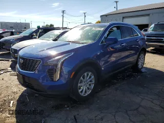 2023 Cadillac XT4 AWD Luxury with VIN 1GYFZBR46PF170575, listed as a Copart auction lot 75931784 with 8,561 mi miles and Salvage Title. Bid and sale history available at carsss.com. Image 1.