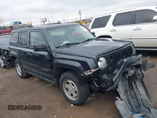 2016 Jeep Patriot Sport with VIN 1C4NJPBB8GD547837, listed as a IAAI auction lot 41556247 with 96,304 mi miles and . Bid and sale history available at carsss.com. Image 14.