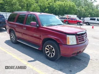 2004 Cadillac Escalade z VIN 1GYEK63N64R174662, wystawiony jako IAAI lot #42442912 z przebiegiem 184 450 mil mil oraz . Historia ofert i sprzedaży dostępna na DreamBid. Obrazek 1.