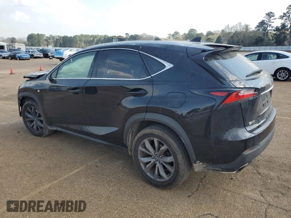 2017 Lexus NX with VIN JTJYARBZ6H2066520, listed as a Copart auction lot 49234295 with 0 mi miles and Salvage Title. Bid and sale history available at carsss.com. Image 2.