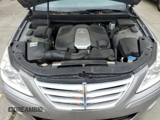 2011 Hyundai Genesis with VIN KMHGC4DF8BU119255, listed as a Copart auction lot 74862114 with 108,318 mi miles and Salvage Title. Bid and sale history available at carsss.com. Image 11.
