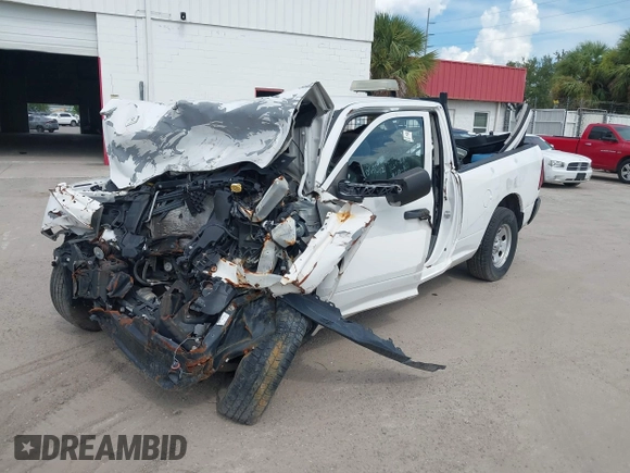 2022 Ram 1500 Tradesman with VIN 1C6RR6FG7NS152364, listed as a IAAI auction lot 38275780 with Not provided miles and . Bid and sale history available at DreamBid. Image 2.