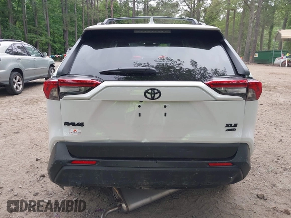 2025 Toyota RAV4 XLE Premium with VIN 2T3A1RFV9SW532080, listed as a IAAI auction lot 42420248 with 323 mi miles and . Bid and sale history available at DreamBid. Image 16.