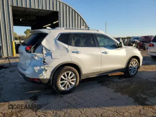 2017 Nissan Rogue SV with VIN KNMAT2MV4HP608278, listed as a Copart auction lot 77073104 with 96,260 mi miles and Salvage Title. Bid and sale history available at carsss.com. Image 3.