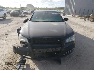 2013 Audi A8 3.0L with VIN WAUAGAFDXDN032766, listed as a Copart auction lot 84275944 with 127,388 mi miles and Salvage title. Bid and sale history available at DreamBid. Image 5.