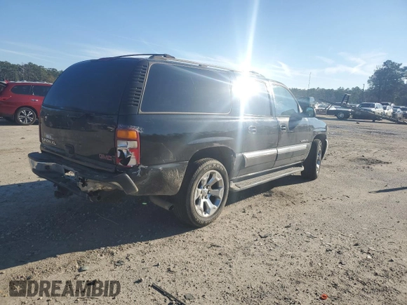2002 GMC Yukon XL SLT with VIN 3GKFK16Z52G291565, listed as a Copart auction lot 89368425 with 0 mi miles and Salvage Title. Bid and sale history available at carsss.com. Image 3.