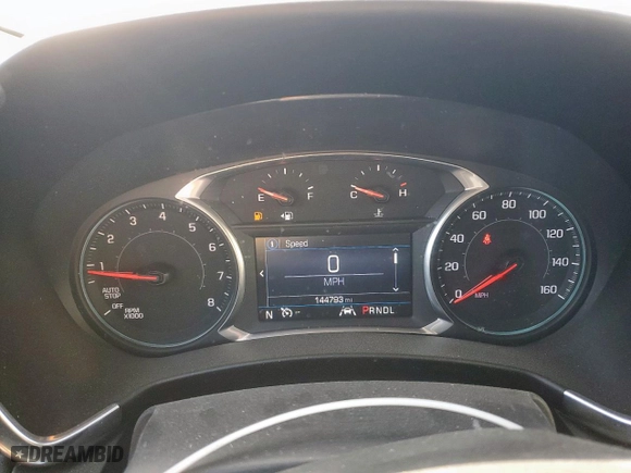 2021 Chevrolet Equinox LT with VIN 3GNAXUEV2MS132436, listed as a Copart auction lot 50083755 with 144,793 mi miles and Salvage Title. Bid and sale history available at carsss.com. Image 9.