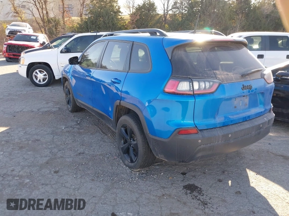 2020 Jeep Cherokee Latitude Plus with VIN 1C4PJLLB8LD560954, listed as a IAAI auction lot 41100001 with 139,542 mi miles. Bid and sale history available at carsss.com. Image 3.