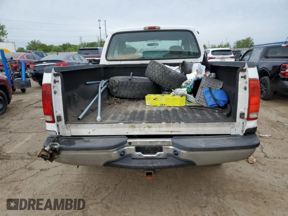 2004 Ford F-250 XL с VIN 1FTNX21P84EB79146, выставлен на аукционе Copart как лот 57551695 с пробегом Не указан миль и Списание • Salvage title. История ставок и продаж доступна на DreamBid. Изображение 6.