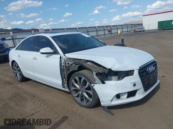 2015 Audi A6 Premium Plus with VIN WAUGFAFC9FN042616, listed as a IAAI auction lot 42496917 with 100,943 mi miles and . Bid and sale history available at DreamBid. Image 1.