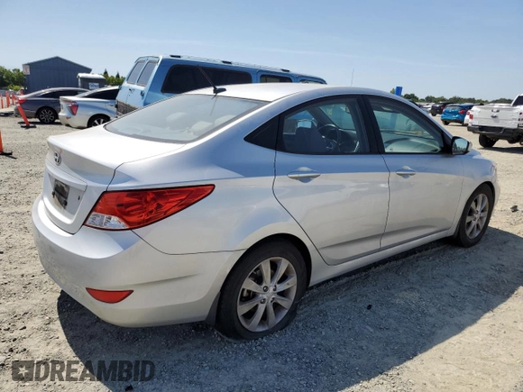 2012 Hyundai Accent GLS z VIN KMHCU4AE7CU269589, wystawiony jako Copart lot #58499355 z przebiegiem 112 278 mil mil oraz Tytuł czysty. Historia ofert i sprzedaży dostępna na DreamBid. Obrazek 3.