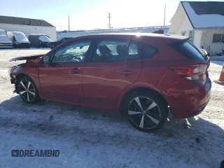 2017 Subaru Impreza Special Sports with VIN 4S3GTAK66H1725802, listed as a Copart auction lot 42935115 with 50,588 mi miles and Salvage title. Bid and sale history available at DreamBid. Image 2.