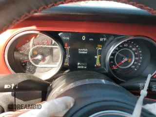 2021 Jeep Wrangler Unlimited Rubicon with VIN 1C4HJXFN3MW634045, listed as a Copart auction lot 52684805 with 34,133 mi miles and Clean Title. Bid and sale history available at DreamBid. Image 9.
