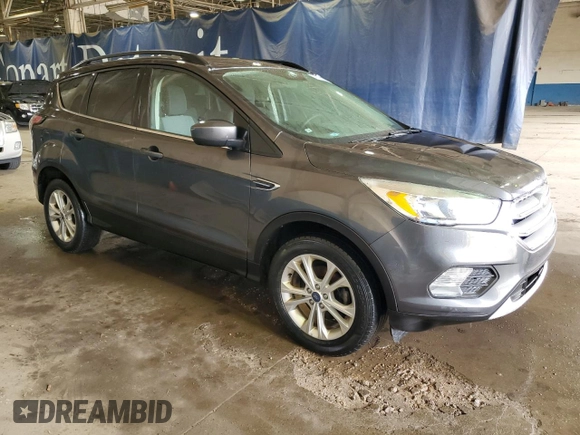 2018 Ford Escape SE with VIN 1FMCU0GD1JUB51879, listed as a Copart auction lot 53895865 with 124,789 mi miles and Clean Title. Bid and sale history available at carsss.com. Image 4.