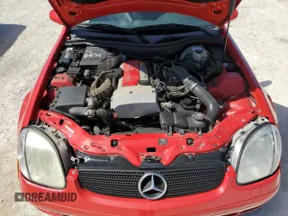 2000 Mercedes-Benz SLK 230 Kompressor with VIN WDBKK47F0YF152761, listed as a Copart auction lot 77760544 with Not provided miles and Non repairable. Bid and sale history available at DreamBid. Image 11.