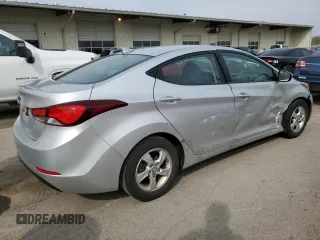 2015 Hyundai Elantra SE с VIN 5NPDH4AE1FH649605, выставлен на аукционе Copart как лот 53119385 с пробегом Не указан миль и Списание • Salvage title. История ставок и продаж доступна на DreamBid. Изображение 3.