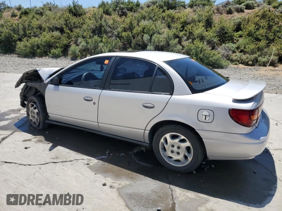 2001 Saturn SL with VIN 1G8ZK54751Z286375, listed as a Copart auction lot 57785845 with 78,371 mi miles and Salvage title. Bid and sale history available at DreamBid. Image 2.