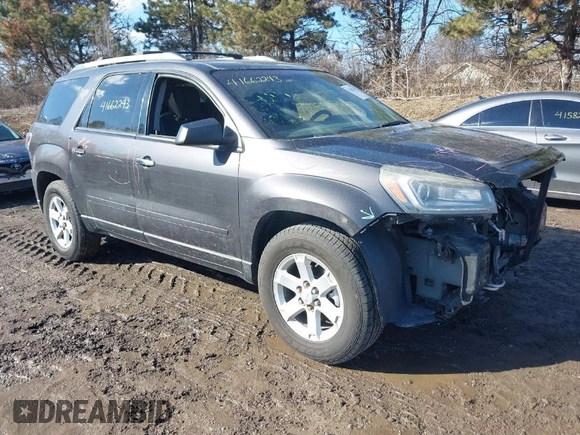 2015 GMC Acadia SLE with VIN 1GKKVPKD2FJ271300, listed as a IAAI auction lot 41662243 with 213,835 mi miles. Bid and sale history available at carsss.com. Image 1.
