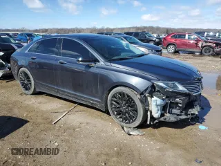2013 Lincoln MKZ with VIN 3LN6L2J99DR800226, listed as a Copart auction lot 47105465 with Not Provided miles and Salvage Title. Bid and sale history available at DreamBid. Image 4.