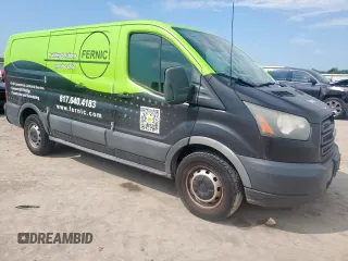 2015 Ford Transit Cargo with VIN 1FTNE1ZM6FKA10483, listed as a Copart auction lot 60918755 with 333,904 mi miles and Salvage title. Bid and sale history available at DreamBid. Image 4.