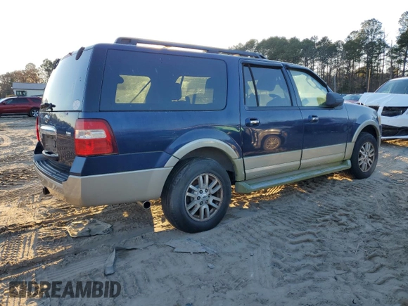 2009 Ford Expedition EL Eddie Bauer with VIN 1FMFK18539EB10658, listed as a Copart auction lot 81851124 with 204,734 mi miles and Clean Title. Bid and sale history available at carsss.com. Image 3.