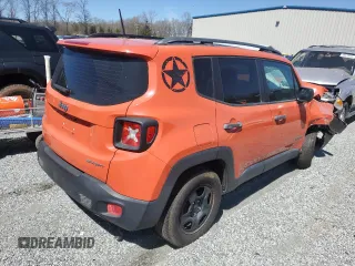 2015 Jeep Renegade Sport z VIN ZACCJAAT0FPB70490, wystawiony jako Copart lot #49582425 z przebiegiem 89 634 mil mil oraz Szkody całkowita. Historia ofert i sprzedaży dostępna na DreamBid. Obrazek 3.