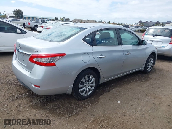 2015 Nissan Sentra SR with VIN 3N1AB7AP4FY290022, listed as a IAAI auction lot 42137106 with 106,189 mi miles and . Bid and sale history available at DreamBid. Image 4.