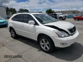 2007 Lexus RX 350 with VIN 2T2HK31U27C035599, listed as a Copart auction lot 56703095 with 58,859 mi miles and Salvage Title. Bid and sale history available at DreamBid. Image 4.