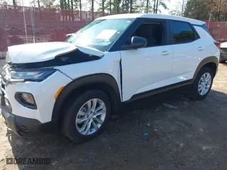 2023 Chevrolet TrailBlazer LS with VIN KL79MMS26PB186169, listed as a IAAI auction lot 41128042 with 28,581 mi miles. Bid and sale history available at carsss.com. Image 16.