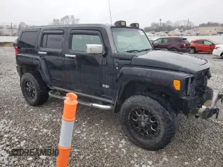 2008 Hummer H3 SUV Alpha with VIN 5GTEN63L988187163, listed as a Copart auction lot 84388474 with 216,831 mi miles and Salvage Title. Bid and sale history available at carsss.com. Image 4.