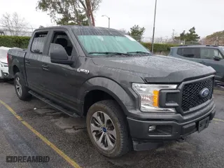 2019 Ford F-150 XL with VIN 1FTEW1EP4KKE38270, listed as a IAAI auction lot 41528920 with 62,264 mi miles. Bid and sale history available at carsss.com. Image 1.