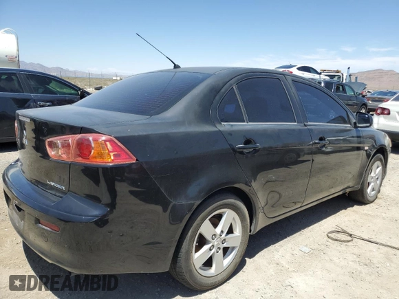 2009 Mitsubishi Lancer ES with VIN JA3AU26U19U032068, listed as a Copart auction lot 58180314 with 163,321 mi miles and Salvage Title. Bid and sale history available at carsss.com. Image 3.