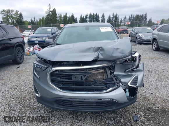 2019 GMC Terrain SLE with VIN 3GKALTEV1KL379523, listed as a IAAI auction lot 42136431 with 65,396 mi miles and . Bid and sale history available at carsss.com. Image 12.