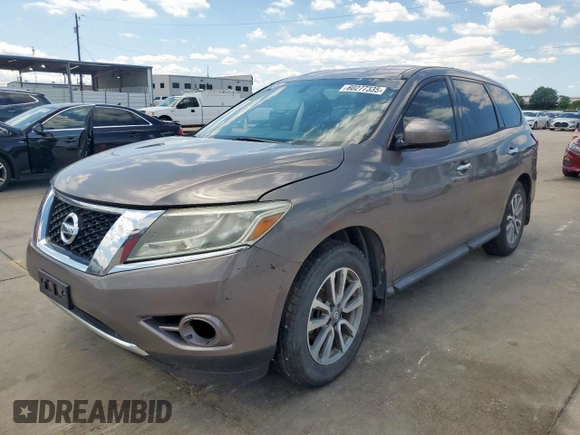 2014 Nissan Pathfinder Platinum with VIN 5N1AR2MN3EC637641, listed as a Copart auction lot 60277335 with 177,292 mi miles and Clean title. Bid and sale history available at DreamBid. Image 1.