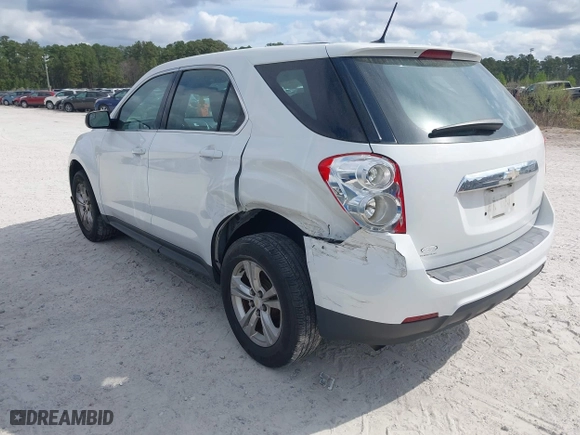 2014 Chevrolet Equinox LS with VIN 2GNALAEK5E1182017, listed as a IAAI auction lot 41918220 with 130,327 mi miles. Bid and sale history available at carsss.com. Image 3.