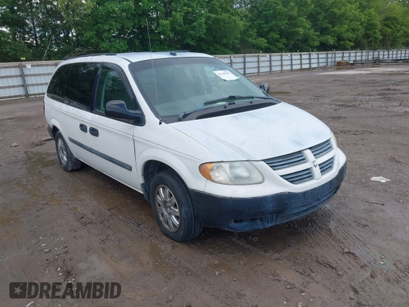 2005 Dodge Caravan SE z VIN 1D4GP24RX5B345758, wystawiony jako IAAI lot #42240960 z przebiegiem 175 156 mil mil oraz . Historia ofert i sprzedaży dostępna na DreamBid. Obrazek 1.