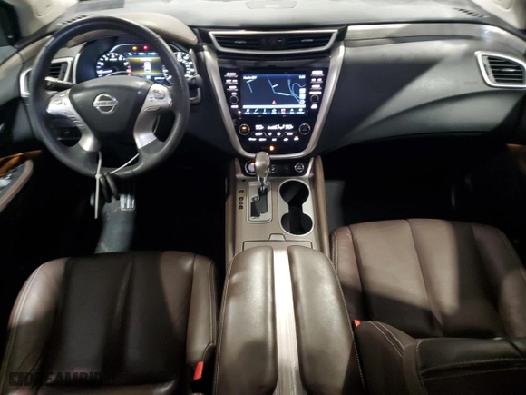 2015 Nissan Murano S with VIN 5N1AZ2MHXFN233607, listed as a Copart auction lot 89318475 with 52,543 mi miles and Salvage Title. Bid and sale history available at carsss.com. Image 8.