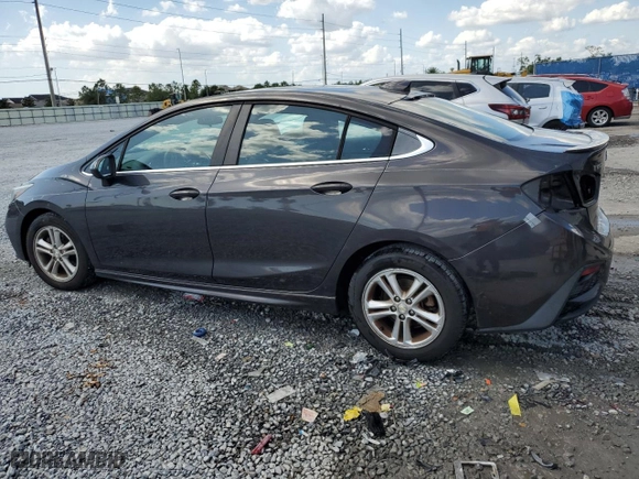2017 Chevrolet Cruze LT with VIN 1G1BE5SM2H7261276, listed as a Copart auction lot 52793825 with 172,492 mi miles and Salvage Title. Bid and sale history available at carsss.com. Image 2.